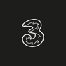 Three (Black)