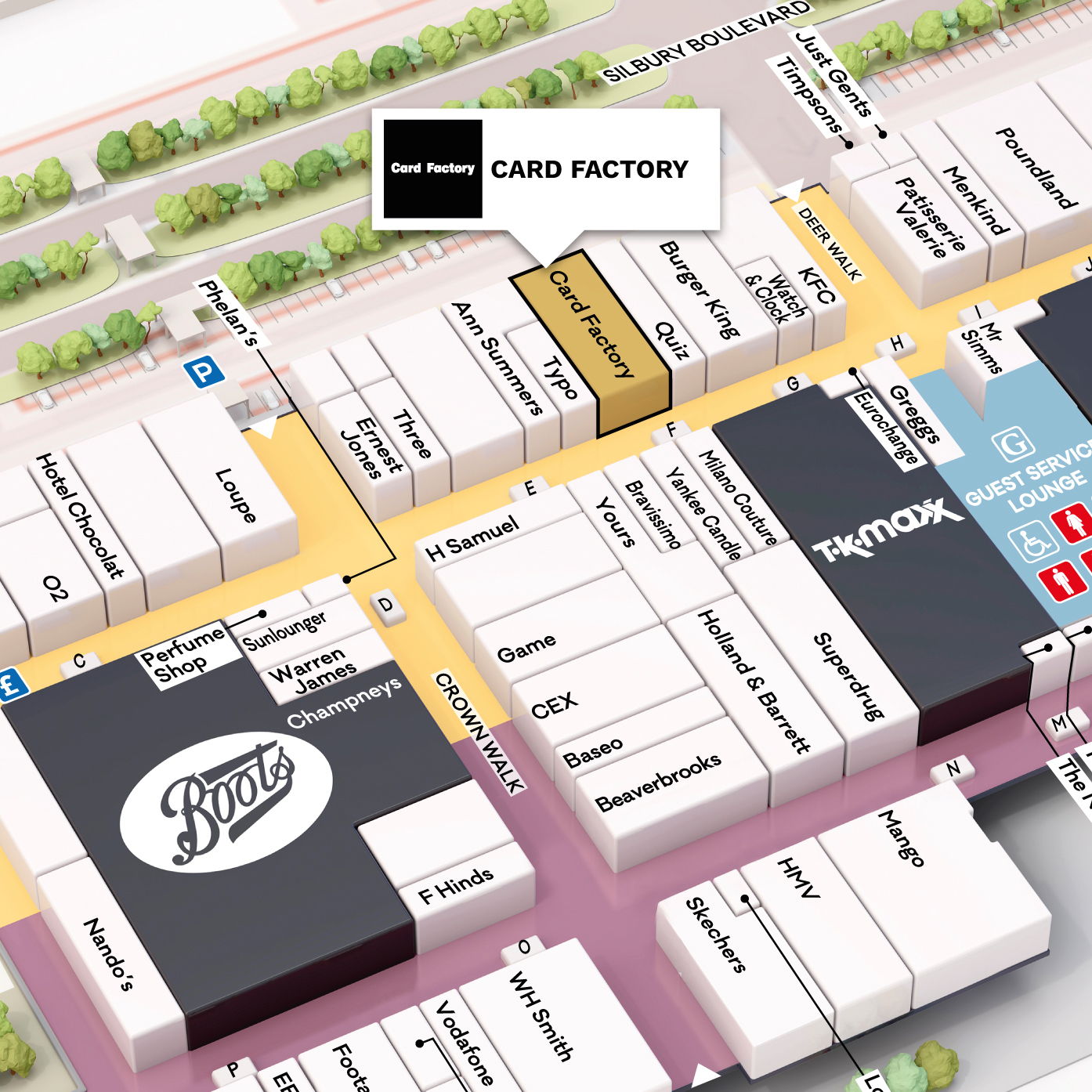CMK Website Map Thumbnails Cards Factory
