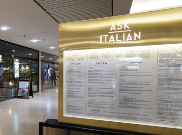 Ask Italian Back Frontage